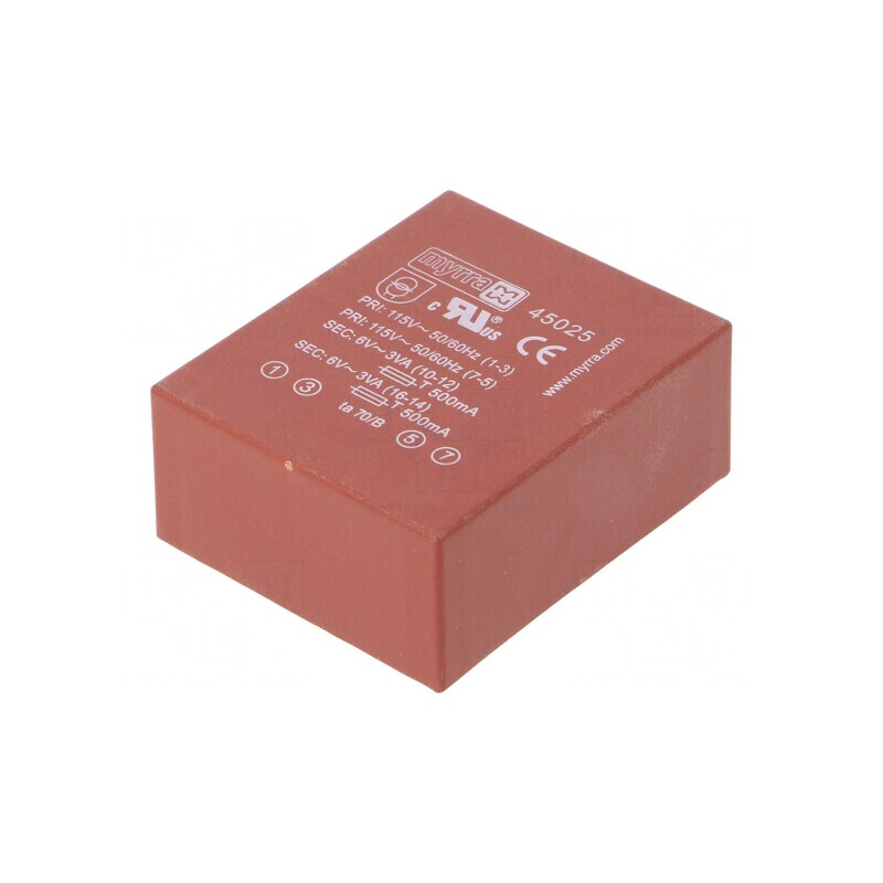 Transformator Încapsulat 6VA 115/230V 6V 500mA | Electronic-mag.ro | Componente Electronice Transformator Încapsulat 6VA 115/230V 6V 500mA | Electronic-mag.ro | Componente Electronice