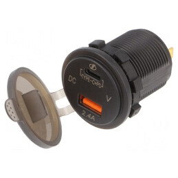 Încărcător auto USB A și USB C Power Delivery | Electronic-mag.ro | Componente Electronice