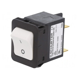 Întrerupător de Supracurent 240VAC 60VDC 15A DPST MCB | Electronic-mag.ro | Componente Electronice