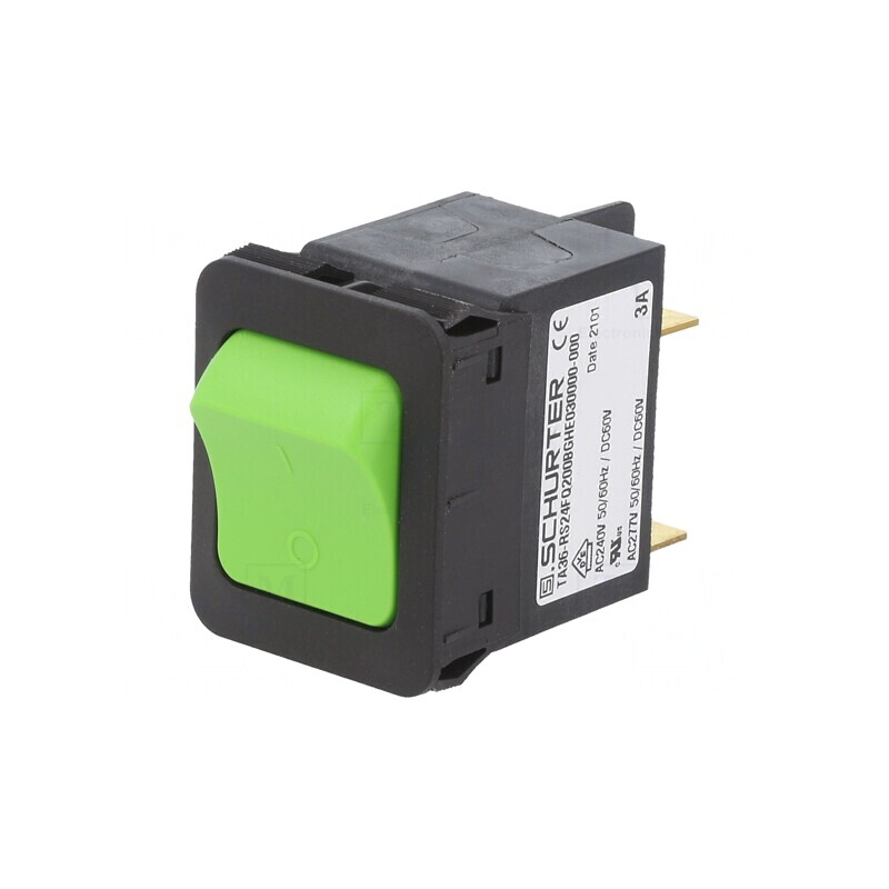 Întrerupător de supracurent 240VAC 60VDC 3A DPST | Electronic-mag.ro | Componente Electronice