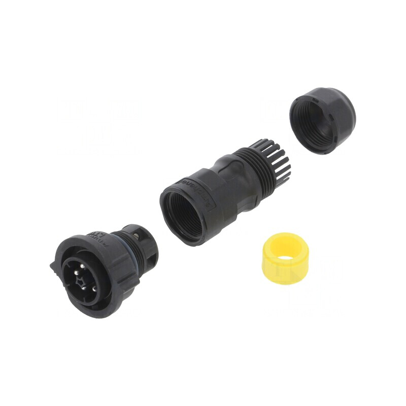 Conector Circular Tată 5-Pin cu Șurub X-Lok | Electronic-mag.ro | Componente Electronice