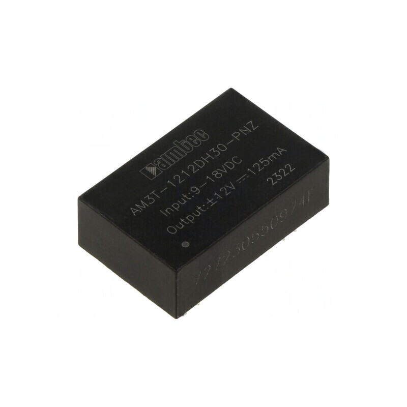Convertor DC/DC 3W 9-18V la ±12V DIP24 | Electronic-mag.ro | Componente Electronice