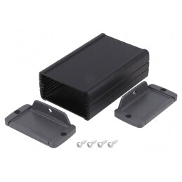 Carcasă Universală cu Lame de Fixare și Panou TEKAL X 60mm | Electronic-mag.ro | Componente Electronice