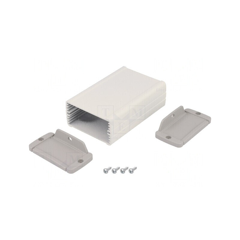 Carcasă Universală cu Lame de Fixare și Panou TEKAL 60mm | Electronic-mag.ro | Componente Electronice