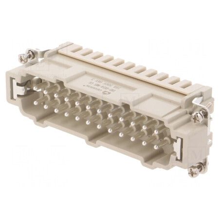 Conector HDC Inserturi Contact Tată 24 Pin 16A | Electronic-mag.ro | Componente Electronice