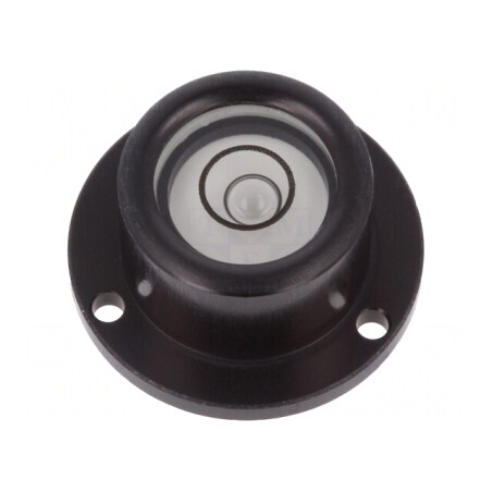 Nivelă cu Flanșă Aluminiu Neagră 10mm | Electronic-mag.ro | Componente Electronice