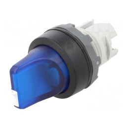 Comutator Rotativ 22mm Albastru IP66 | Electronic-mag.ro | Componente Electronice