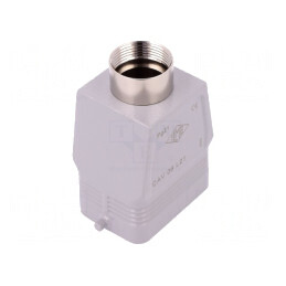 Carcasă pentru conectori HDC 44.27 IP66 PG21 | Electronic-mag.ro | Componente Electronice