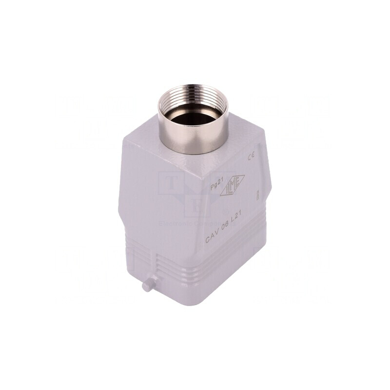 Carcasă pentru conectori HDC 44.27 IP66 PG21 | Electronic-mag.ro | Componente Electronice