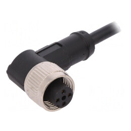 Cablu de Conectare M12 4 Pin 5m 250VAC 4A PVC | Electronic-mag.ro | Componente Electronice
