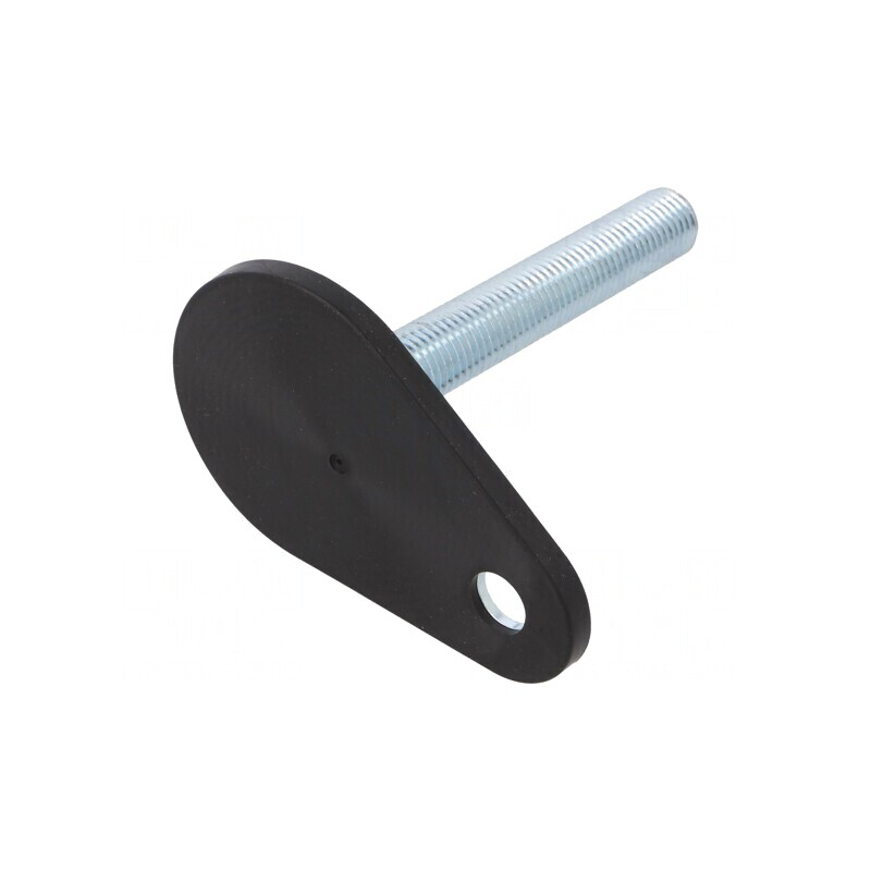 Picioruș oțel, bază 60mm, tijă 100mm, M16 | Electronic-mag.ro | Componente Electronice Picioruș oțel, bază 60mm, tijă 100mm, M16 | Electronic-mag.ro | Componente Electronice
