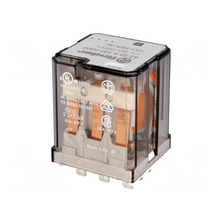 Releu Electromagnetic 3PST-NO 230VAC 16A | Electronic-mag.ro | Componente Electronice
