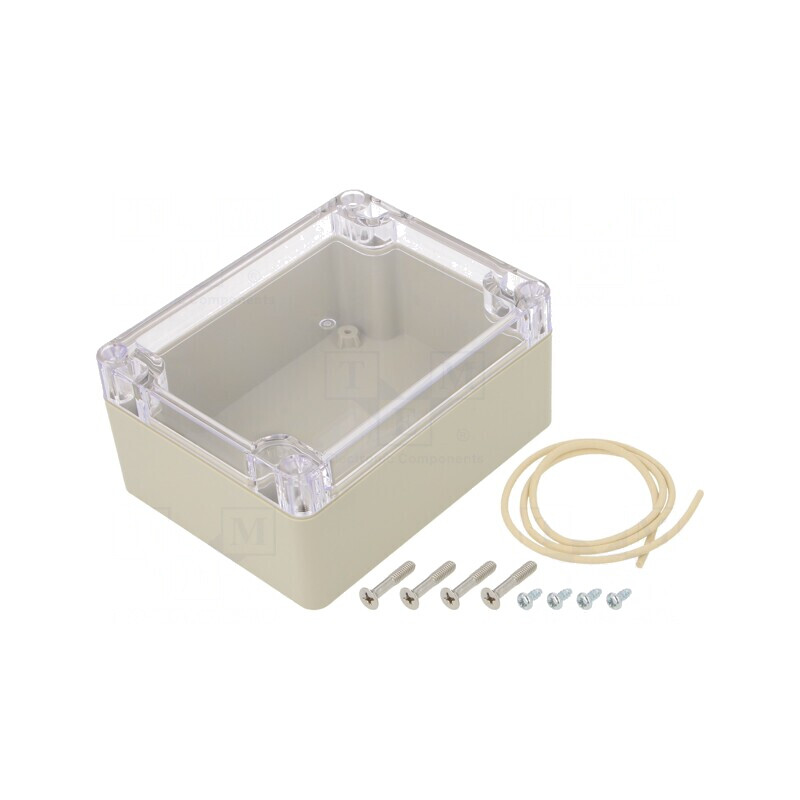 Carcasă Universală ABS Bej IP65 90x115x55mm Ritec | Electronic-mag.ro | Componente Electronice