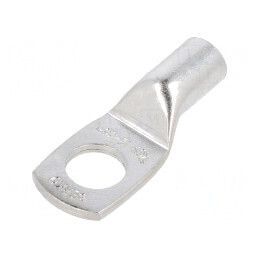 Vârf inelar tubular M12 35mm2 crimpat pe cablu cositorit | Electronic-mag.ro | Componente Electronice