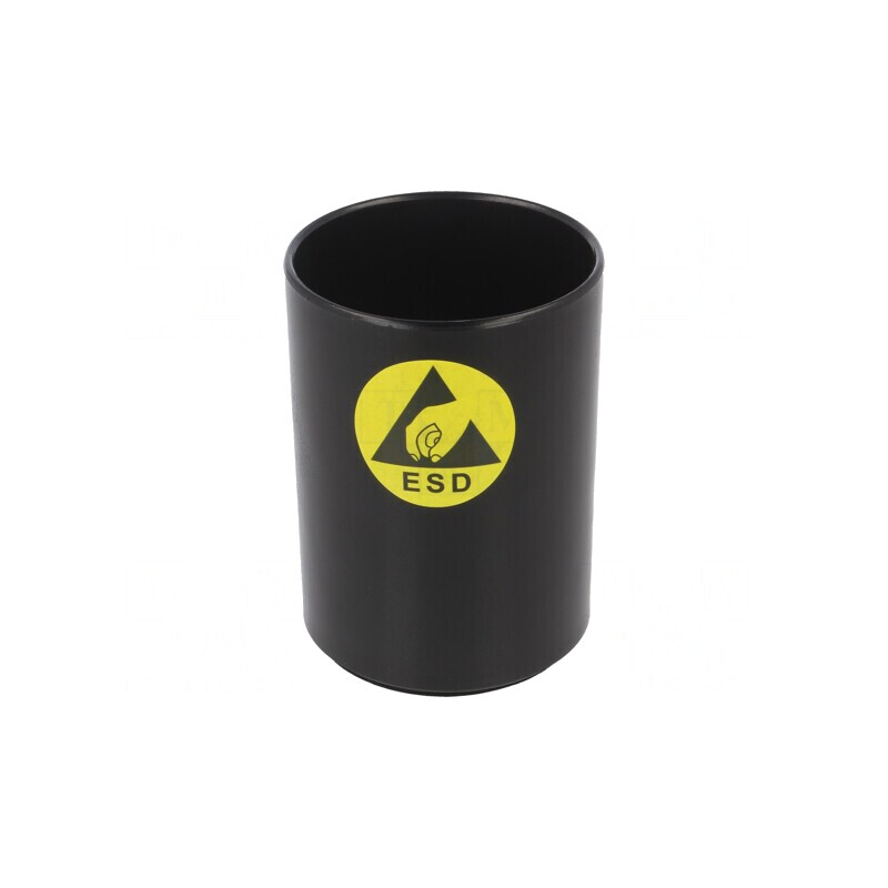 Tavă neagră pentru stilouri ESD 115mm x 75mm | Electronic-mag.ro | Componente Electronice