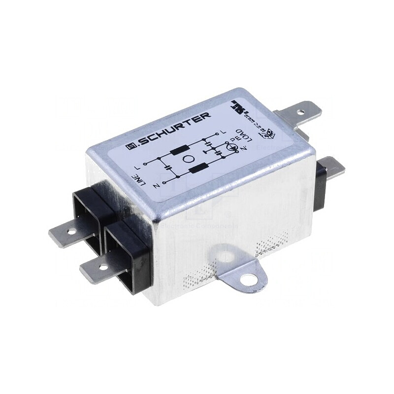 Filtru Anti-Interferențe 250VAC 15nF 2.2nF 0.4mH | Electronic-mag.ro | Componente Electronice