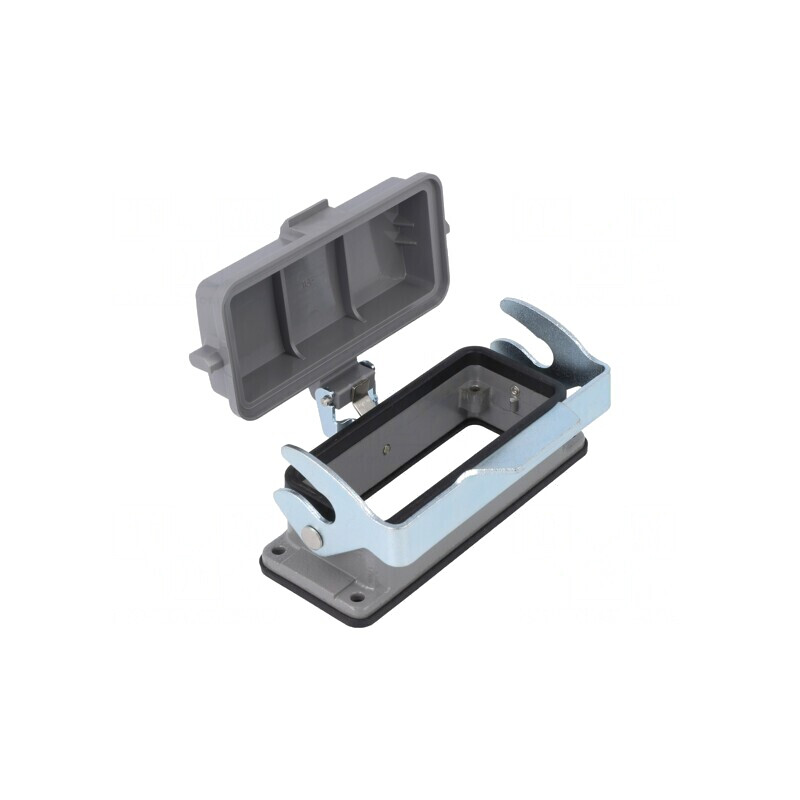 Carcasă pentru conectori HDC D16B cu clichet IP65 | Electronic-mag.ro | Componente Electronice