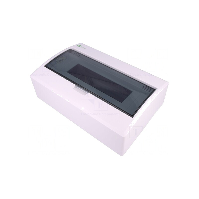 Carcasă pentru aparatură modulară IP40 albă 12 modemuri 400V | Electronic-mag.ro | Componente Electronice
