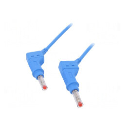 Cablu de Conectare 32A cu Mufă Banană 4 mm, 150 cm | Electronic-mag.ro | Componente Electronice