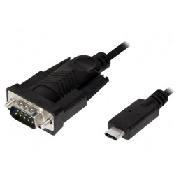 Convertor USB D-Sub 9pin la USB C 1,2m