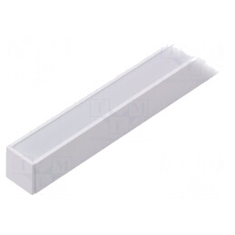 Profil aluminiu LED alb lăptos 1m LINEA20