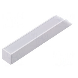 Profil aluminiu LED alb lăptos 1m LINEA20 | Electronic-mag.ro | Componente Electronice