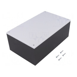 Carcasă Universală Neagră ABS 130x215x83mm | Electronic-mag.ro | Componente Electronice