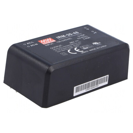 Convertor AC/DC 30,2W 48V 630mA | Electronic-mag.ro | Componente Electronice
