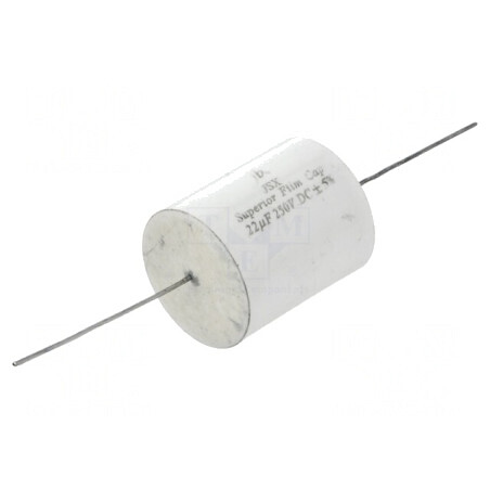 Condensator cu polipropilenă 22uF 250VDC ±5% Ø33,5x46mm THT | Electronic-mag.ro | Componente Electronice