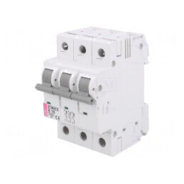 Întrerupător de Supracurent 16A 3 Poli 6kA 230/400V | Electronic-mag.ro | Componente Electronice