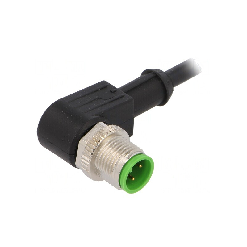 Cablu de Conectare M12 4PIN 5m 250VAC 4A PVC | Electronic-mag.ro | Componente Electronice