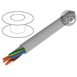 Cablu Electric Neecranat JB-750 5G10mm2 Gri 450V/750V | Electronic-mag.ro | Componente Electronice