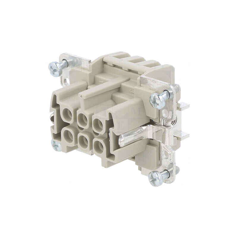 Conector HDC EPIC H-BE 6 6 PE Inserturi Contact Mamă | Electronic-mag.ro | Componente Electronice
