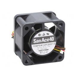 Ventilator DC Axial 12V 40x40x28mm | Electronic-mag.ro | Componente Electronice