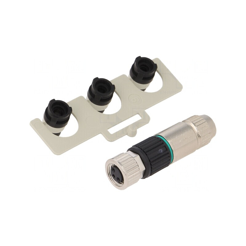 Conector M8 Mamă 3PIN pe Cablu Slimline 4A IP67 | Electronic-mag.ro | Componente Electronice Conector M8 Mamă 3PIN pe Cablu Slimline 4A IP67 | Electronic-mag.ro | Componente Electronice