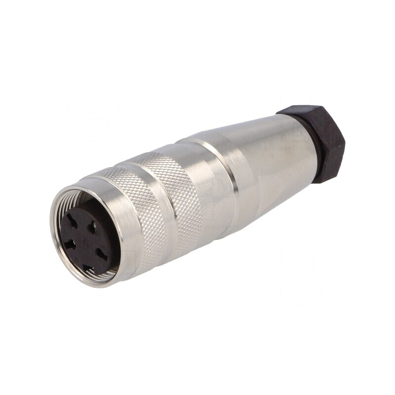 Conector M16 Mufă Mamă 4 PIN 5A 300V Drept | Electronic-mag.ro | Componente Electronice Conector M16 Mufă Mamă 4 PIN 5A 300V Drept | Electronic-mag.ro | Componente Electronice