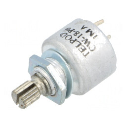 Potentiometru Axial 1MΩ 1W Linear 6mm THT