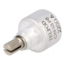 Potențiometru axial 220Ω 1W linear 6mm | Electronic-mag.ro | Componente Electronice