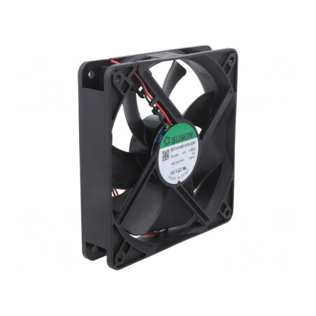 Ventilator DC Axial 48V 120x120x25mm 158m3/h 40.5dBA | Electronic-mag.ro | Componente Electronice