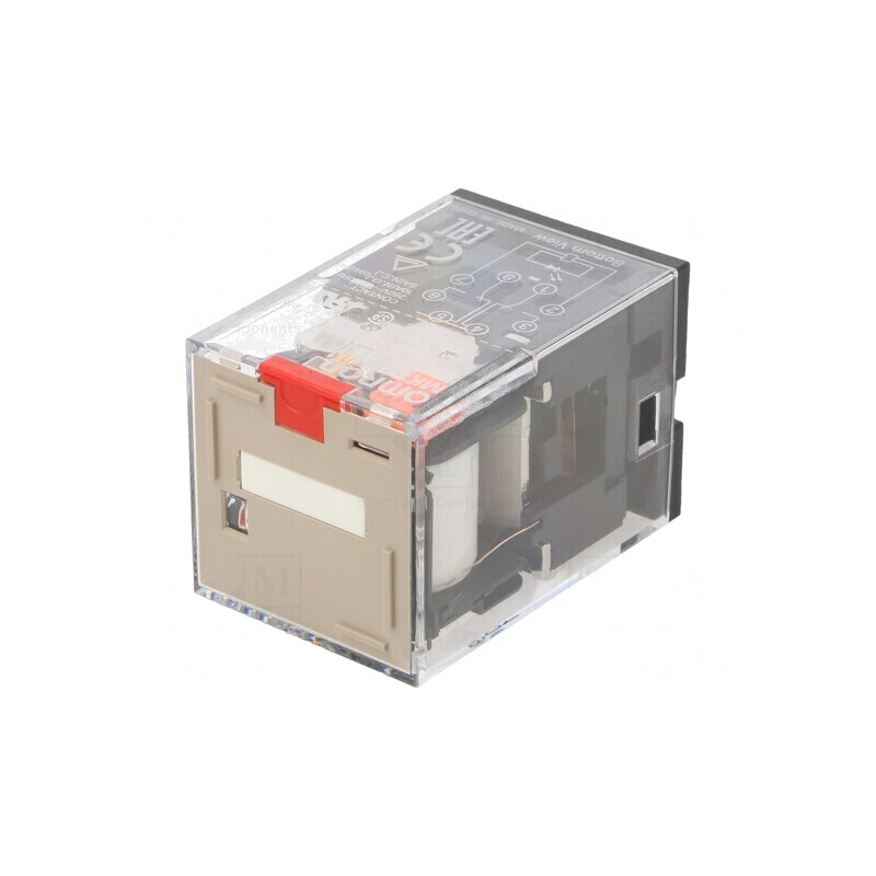 Releu Electromagnetic DPDT 24V 10A | Electronic-mag.ro | Componente Electronice