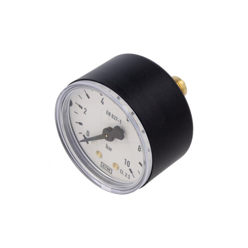 Manometru 0-10 bar 50mm Filet G 1/4 B | Electronic-mag.ro | Componente Electronice