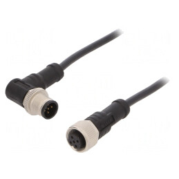 Cablu Senzori Automatizări M12-M12 1m | Electronic-mag.ro | Componente Electronice