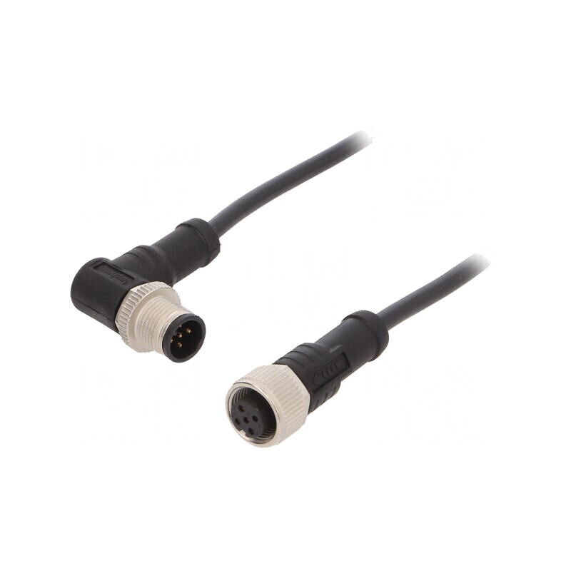 Cablu Senzori Automatizări M12-M12 1m | Electronic-mag.ro | Componente Electronice