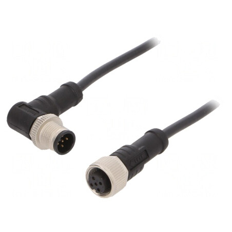Cablu Senzori Automatizări M12-M12 1m | Electronic-mag.ro | Componente Electronice