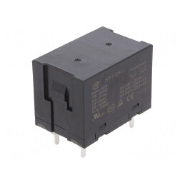 Releu Electromagnetic DPST-NO 220VAC 25A PCB HF116F-1/220AP-2HTW | Electronic-mag.ro | Componente Electronice