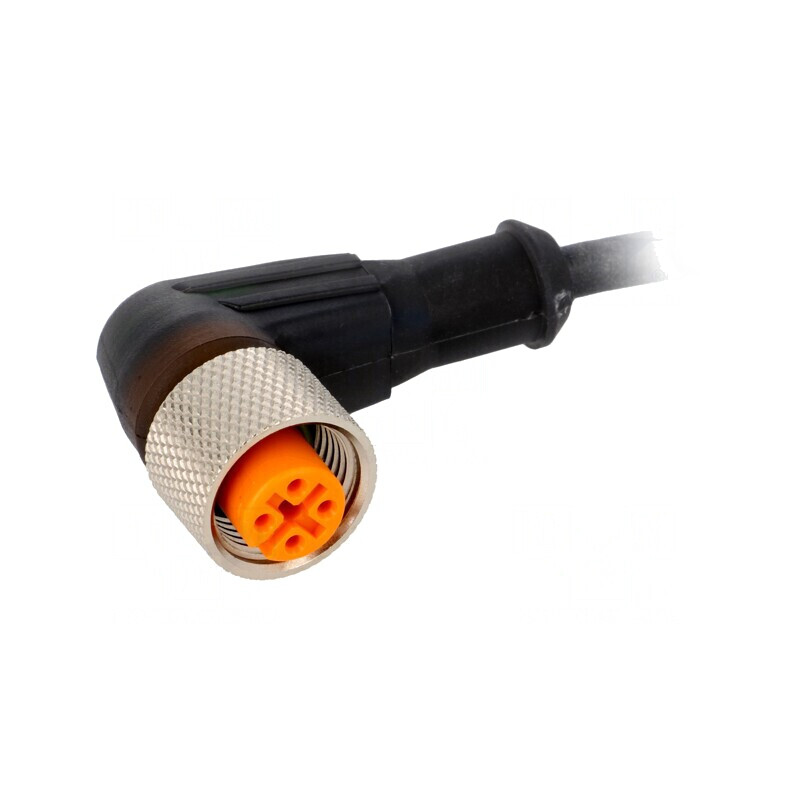 Cablu Conectare M12 3PIN 2m 30VAC 4A | Electronic-mag.ro | Componente Electronice