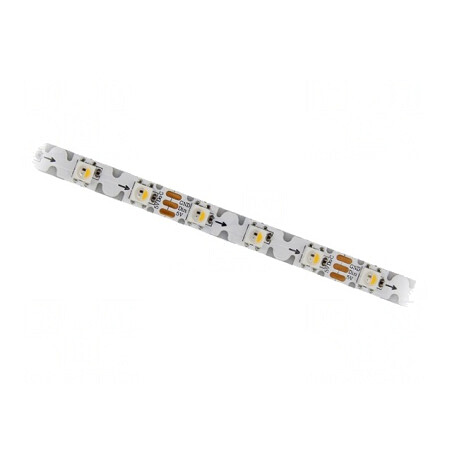 Bandă LED RGB Programabilă 5050 5V 60 LED/m PCB Albă | Electronic-mag.ro | Componente Electronice