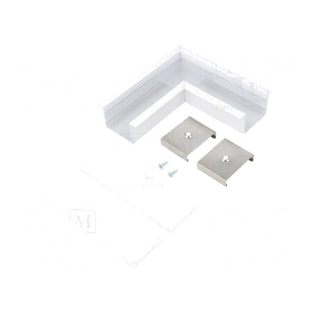 Conector 90° Alb Aluminiu VARIO30-07 | Electronic-mag.ro | Componente Electronice