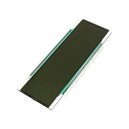 Afișaj LCD 7 Segmente 6 Digiti -40÷90°C | Electronic-mag.ro | Componente Electronice