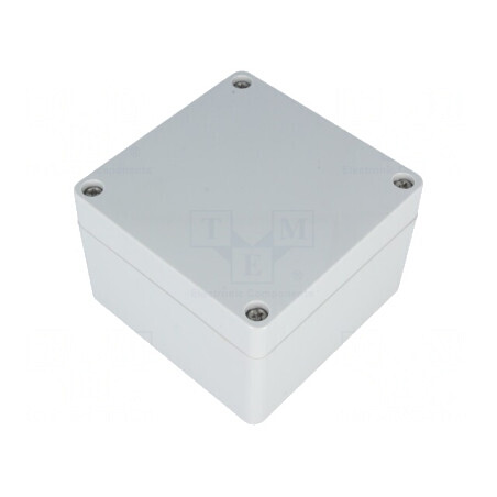 Carcasă Universală Policarbonat 90x90x60mm 1554E2GY | Electronic-mag.ro | Componente Electronice